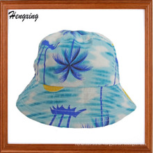 Fashion Cotton Hawaii Pattern Bucket Cap